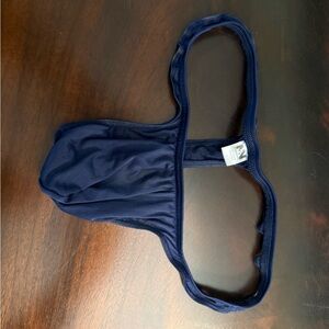 Men's Navy Blue Thong